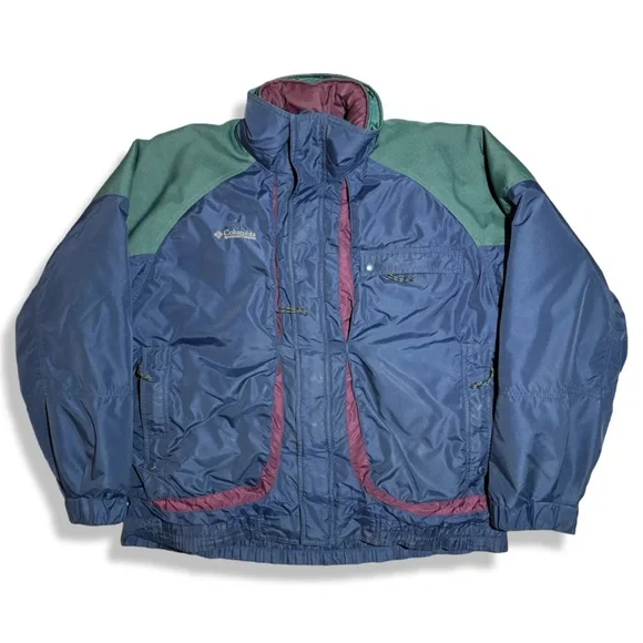 Columbia Reversible Blue and Purple Jacket - Picture 2 of 7